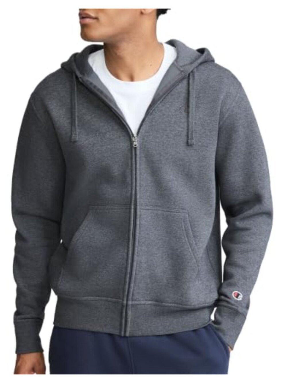 Men's Powerblend Fleece Full-Zip Hoodie Standard Fit